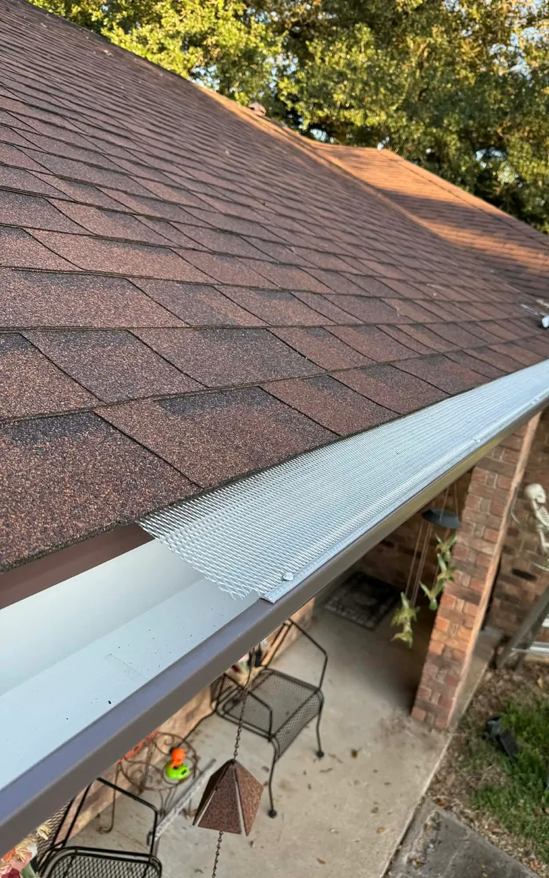 Gutter Screen Installation